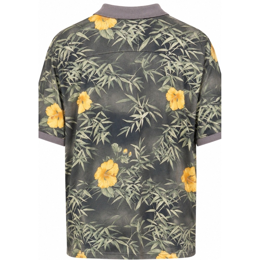 Tommy Bahama XL Relax Mens Floral Print 100% Cotton Polo Shirt Hawaiian - Picture 3 of 5